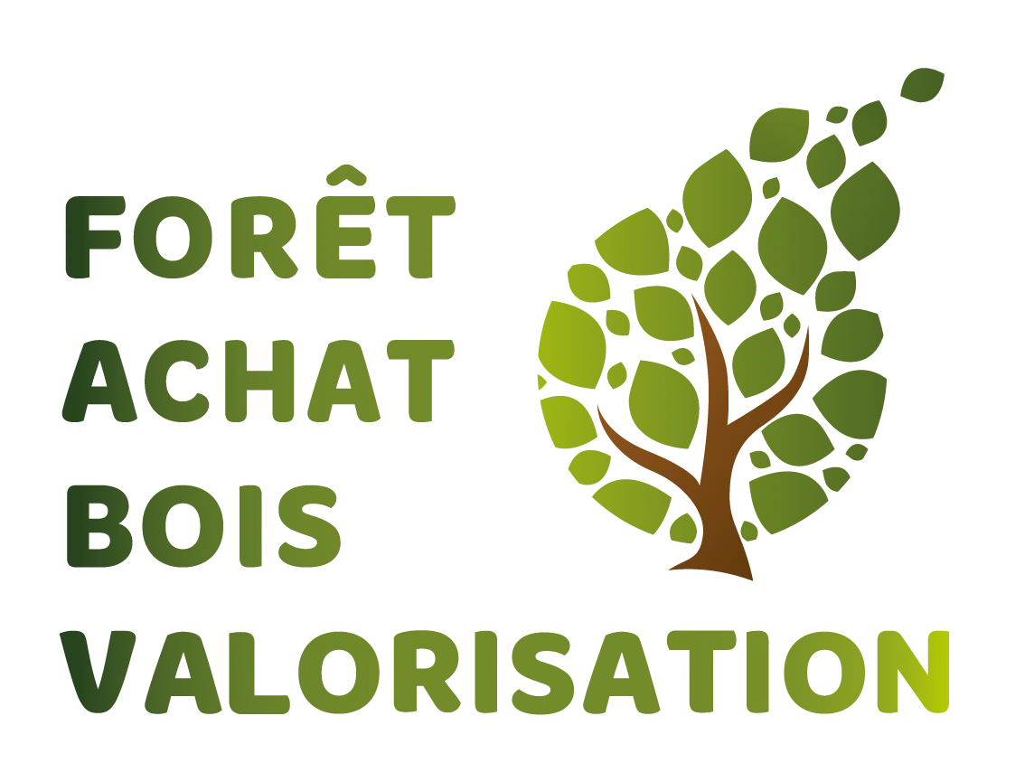 Logo Foret Achat Bois Valorisation exploitant forestier Rennes Bretagne Normandie Pays de la Loire Centre-Val de loire